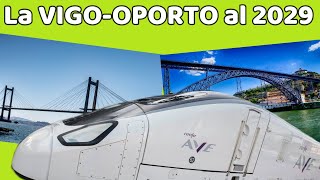 ❎  EL AVE VIGO - OPORTO en OBRAS el 2029 ❎ Anuncio AVANCES Variante de CERCEDO / Galicia