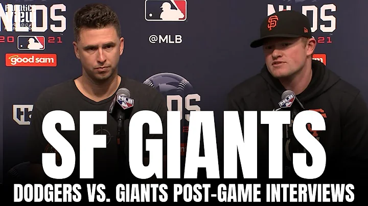 Buster Posey & Logan Webb React to Buster Almost H...