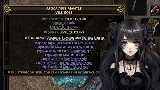 EASY ES Armour Crafting Guide - HCSSF #4 Lich - Path of Exile 2
Referenced poe2db for INT body armour:
https://poe2db.tw/us/Body_Armours_int#ModifiersCalc
Please watch my basic crafting guide to have a basic idea about crafting 101:
https://www.youtube.com/watch?v=wd5b3gvOYsw&t
HCSSF campaign gearing tips:
https://www.youtube.com/watch?v=d1Q4MpI30YM&t
Campaign acts farming spots (useful for SSF):
https://www.youtube.com/watch?v=G_aA3ZCwi4I&t
Discord: https://discord.gg/uAdKvAWT
Twitch: https://www.twitch.tv/lilithxolaani/
TikTok: https://www.tiktok.com/@lilithxolaani
#pathofexile2 #pathofexile #grindinggeargames EASY ES Armour Crafting Guide - HCSSF #4 Lich - Path of Exile 2