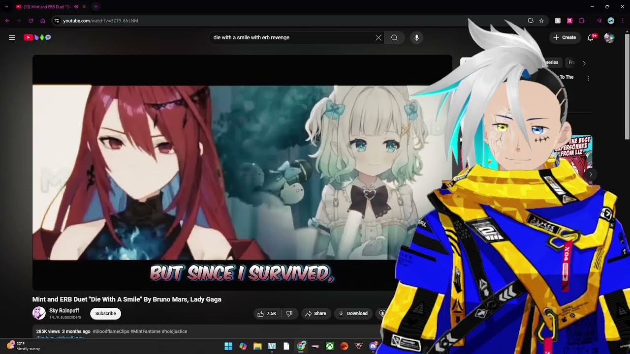 Arcade Reacts Ep 5 - Mint @mintfantome  and ERB @holoen_erbloodflame  Duet 