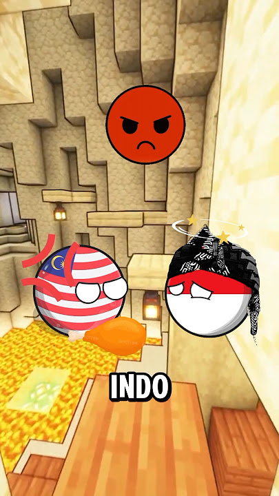 Negara negara yang benci Malaysia #countryballanimation #countryballs #shorts