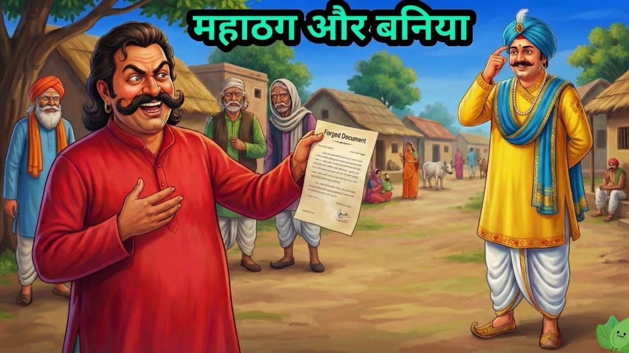 महाठग का खतरनाक जाल! बनिए ने  मिनटों में किया खेल खत्म। moral with hindi kahani ll