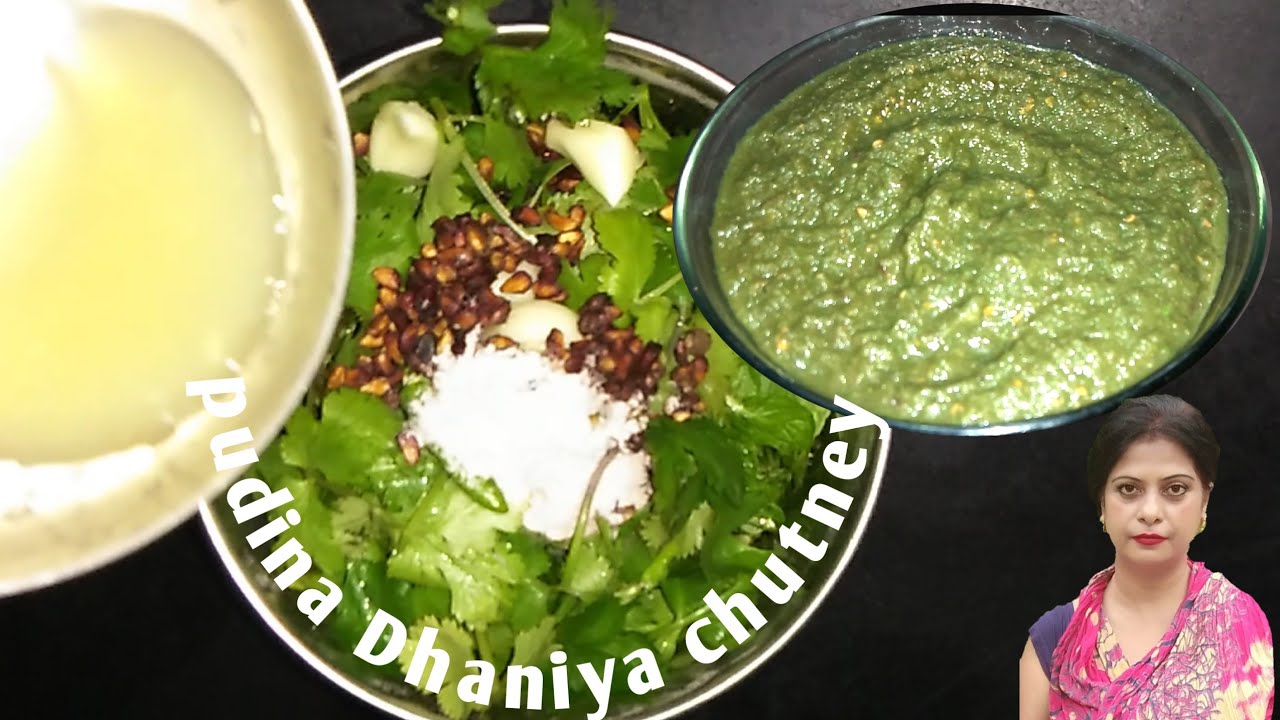 Pudina Dhaniya Chutney For Dosa And Sandwich// Pudina Chutney// Dhaniya