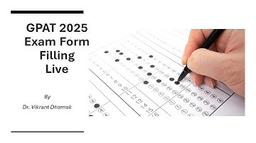 🔴 LIVE DEMO: How to Fill GPAT 2025 Form – Step-by-Step Guide! 🔴