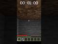 Ep. 2 of 60 seconds everyday until I beat the ender dragon! #minecraft #shorts