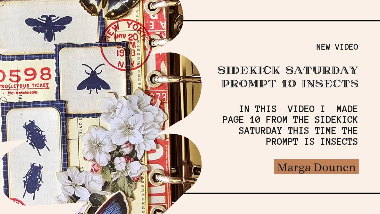 Sidekick Saturday Prompt 10 Insects - YouTube