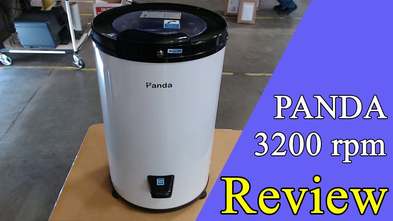 Panda 3200 rpm Portable Spin Dryer Review - Best Portable Spin