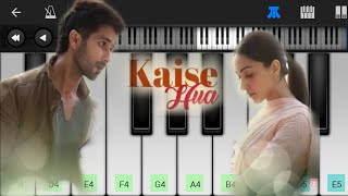 Kabir Singh Kaise Hua Piano Cover - Easy Mobile Perfect Piano Tutorial Jarzee Entertainment