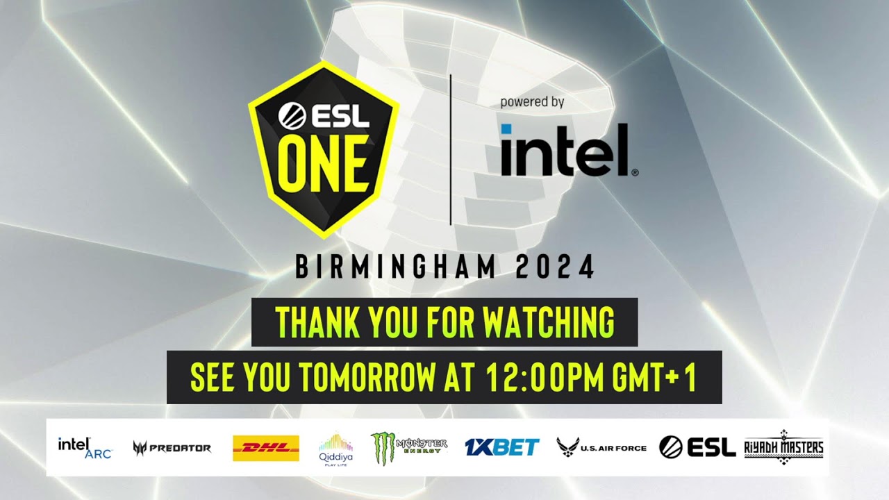 ⁣ESL One Birmingham 2024 - Day 2 Stream B - Full Show