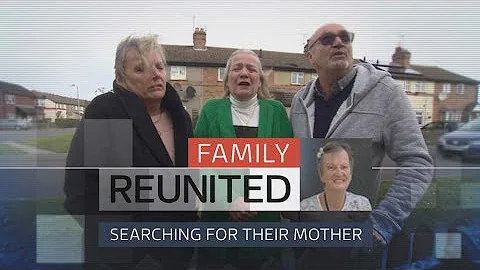 Watch as siblings are reunited with their mum - 60...