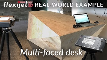 Flexijet Real-World Examples - Multi-faced desk