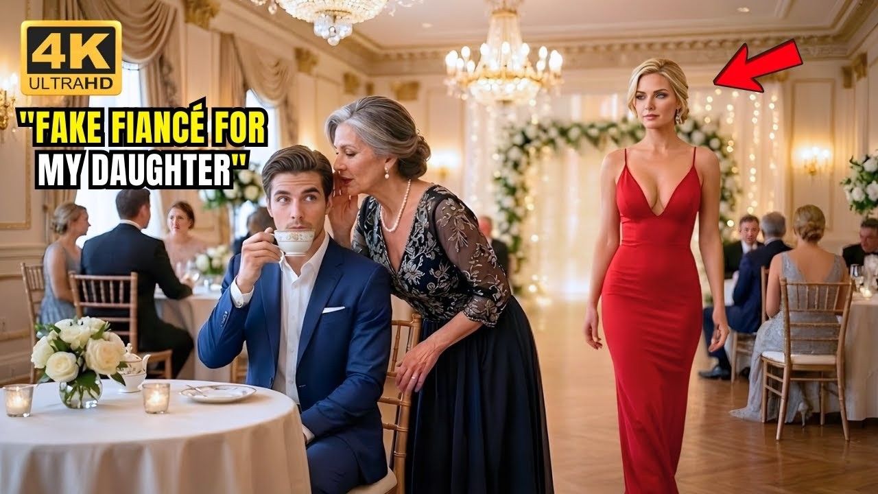 Single Dad Was Having Tea Alone — Until Old Woman Whispered  ‘Pretend You're My Daughter’s Fiancé