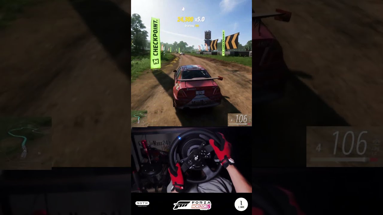 Forza H5 Rally Mitsubishi Evo VI 99 P2 PC WHEEL POV Pc Gaming Simracing