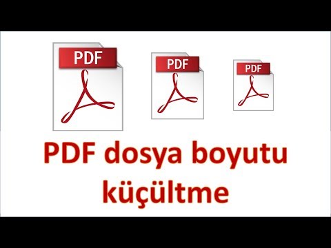 PDF dosya boyutu küçültme  **Altyazılı**