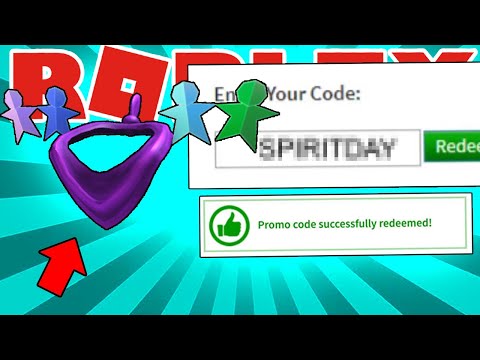 Here Is A New Promo Code For Free Item On Roblox Spirit Day Youtube - gift noob on twitter here at the roblox bloxy awards