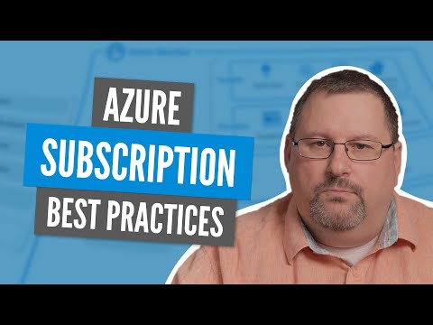 How to setup your Azure Subscriptions the right way