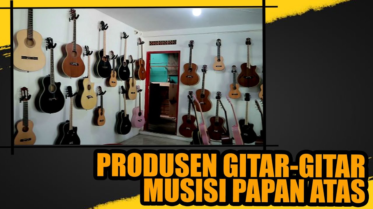 KAMPUNG PENGRAJIN GITAR, SUKOHARJO, SOLO
