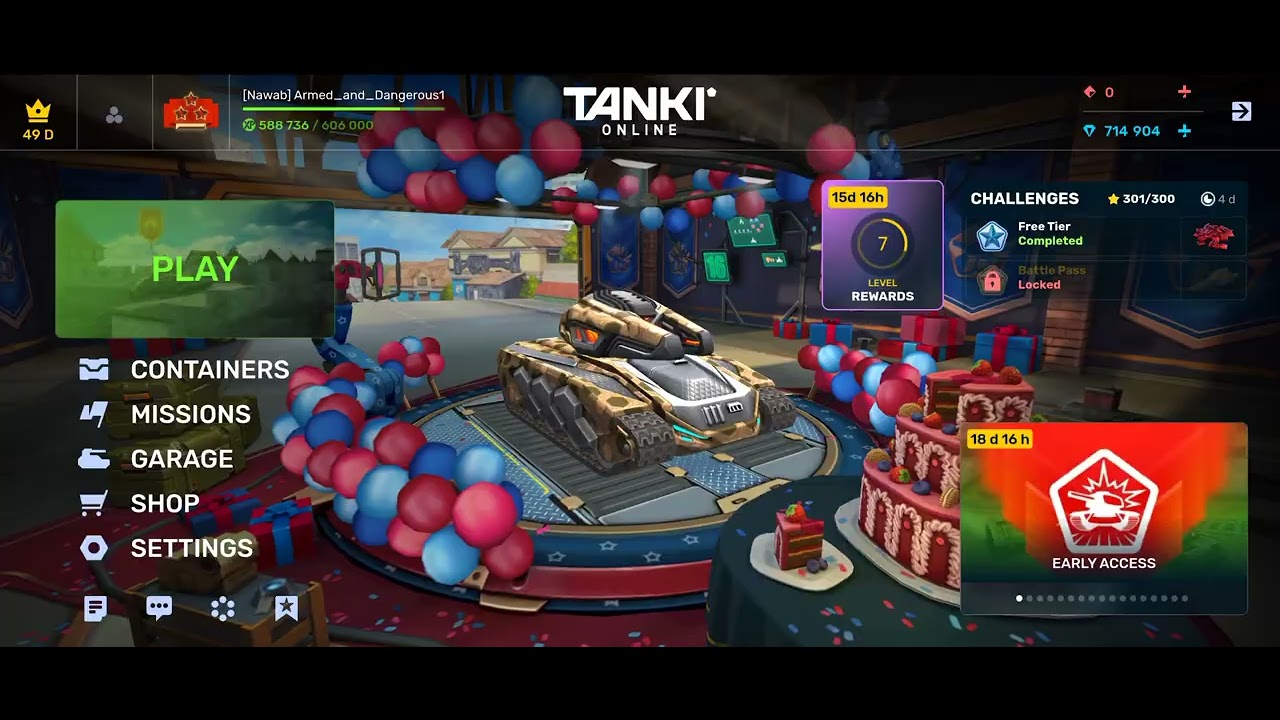 Tanki Online Mobile TOM Container Opening