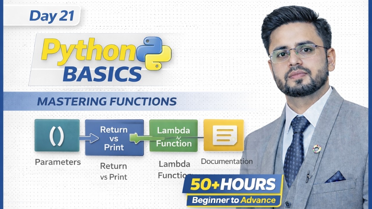 How to create function in Python from scratch for beginners | what is ...