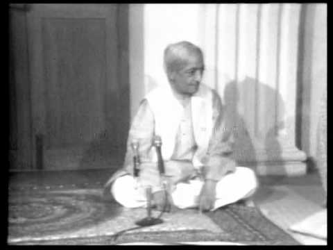 J. Krishnamurti - Madras (Chennai) 1979 - Seminar 3 - Can you give all your energy...