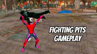 Rope Frog Ninja Hero Car Vegas - Fighting Pits Gameplay screenshot 2