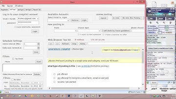 Automatic craigslist repost- renew software