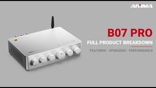 AIYIMA B07 PRO Is Here! Dual TPA3255, 2.1/2.2 Channel Hi-Fi Amplifier