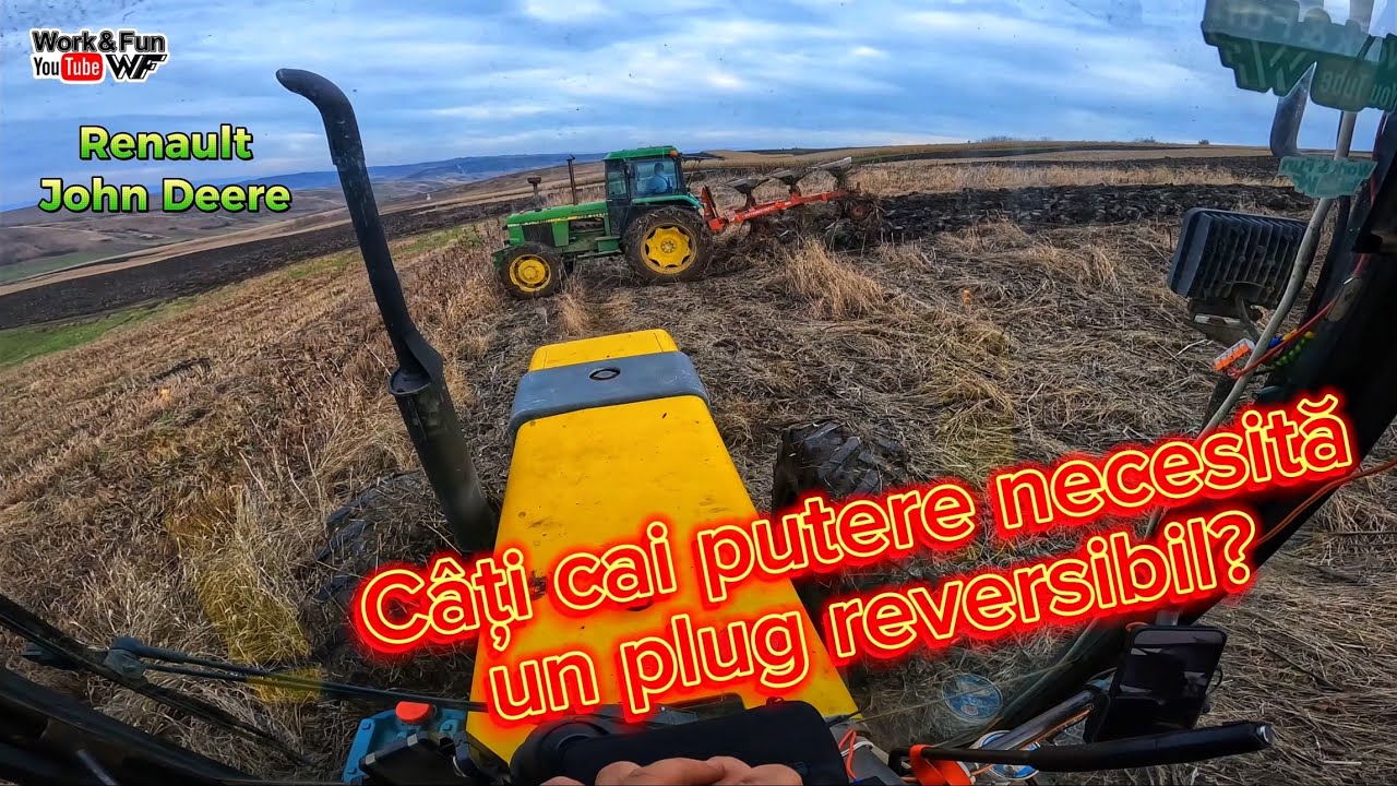 Azi fac echipă la arat cu Johnny... #Agriculture ep.91