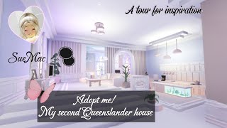 Soft aesthetic Queenslander house  -  tour