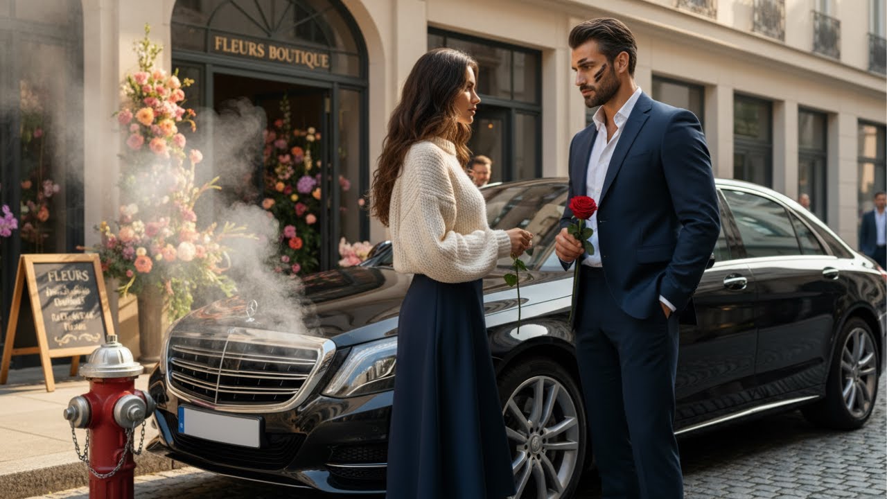 Pomogła milionerowi, gdy jego samochód się zepsuł — a następnego dnia on pojawił się z oświadczynami