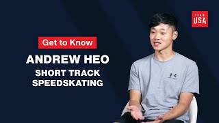Speedskating Olympian Andrew Heo opens up about his road to the 2026 Winter Olympics