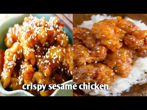 crispy-sesame-chicken-with-a-sticky-asian-sauce-served-with-noodles