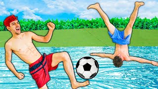 ?This Slippery Soccer is Very Dangerous but Very Funny ?