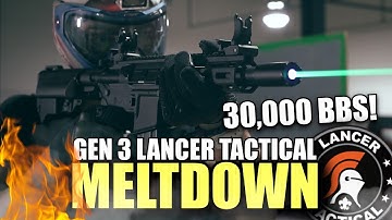 Beginner Airsoft Gun Meltdown! (Lancer Tactical Gen 3 Torture Test)