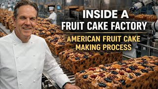 Inside a Fruit Cake Factory | The Complete American Fruit Cake Making Process (Full Documentary)