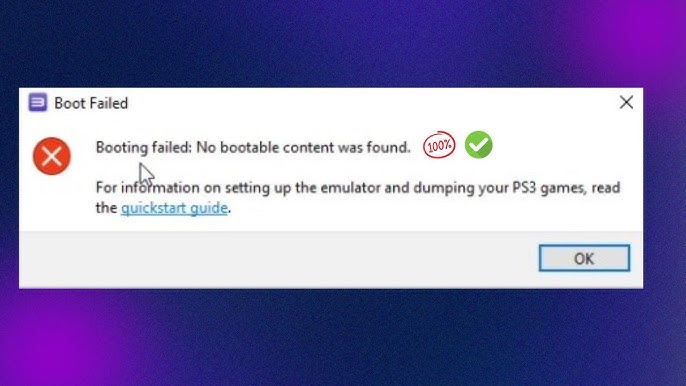 RPCS3 PS3 Emulator ISO Games Booting Fail Invalid File & Folder Fix 