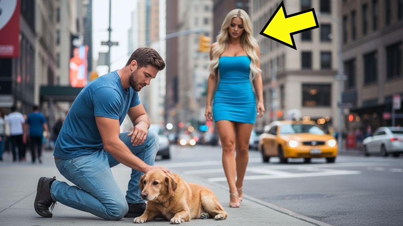 PADRE SOLTERO CUIDÓ A UN PERRO CALLEJERO HERIDO... SIN SABER QUE PERTENECÍA A UNA MILLONARIA RICA