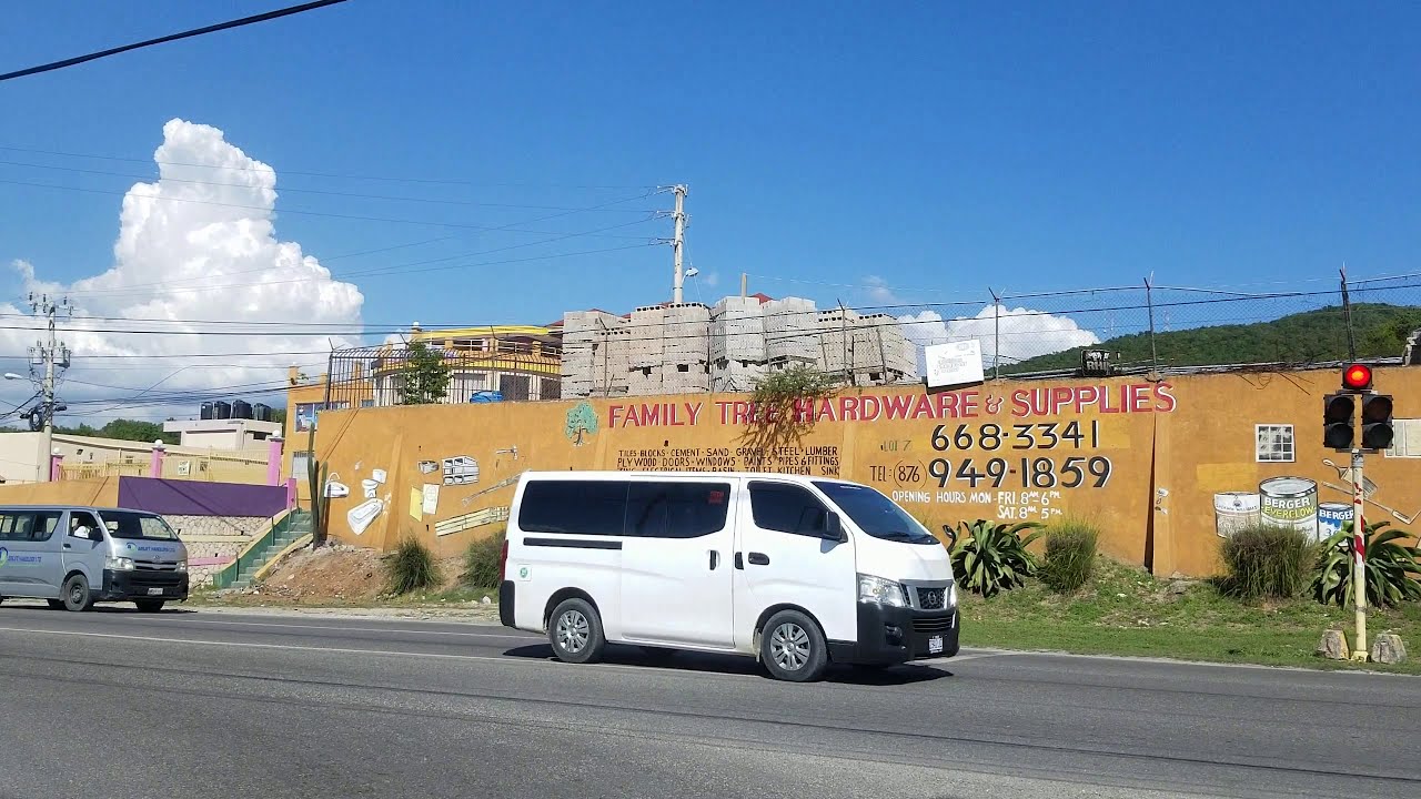 Driving through Portmore