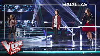 Aleix, Cecilia y Sara cantan "I don't want to miss a thing" | Batallas | La Voz Kids Antena 3 2023