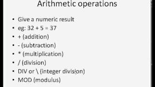Handling data in algorithms