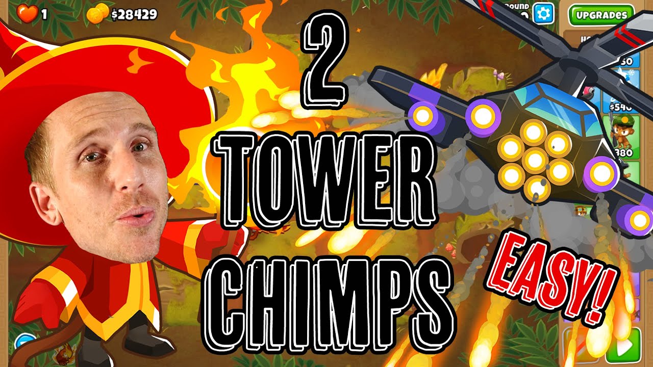 Bloons Td 6 2 Tower Chimps