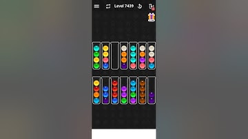 Ball Sort   Level 7439