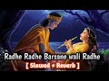 Radhe Radhe Barsane Wali Radhe Slowed Reverb Bihari Ji My Music Level