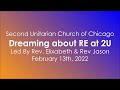 Dreaming about RE at 2U - February 13th, 2022
