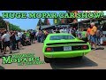 AMAZING MUSCLE CARS!!! HUGE MOPAR CAR SHOW - Midwest Mopars in the Park - CAR SHOW!!!