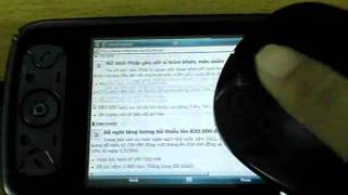 o2 xda FLame USB host with wireless mouse
