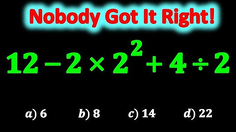 Most People Fail This Simple Math Problem! 😱