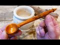 ДЕРЕВЯННАЯ ЛОЖКА НА ТОКАРНОМ СТАНКЕ \ WOODEN SPOON