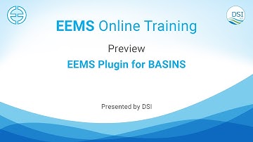 EEMS Plugin for BASINS – Preview
