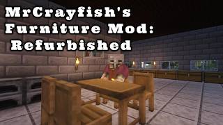 Minecraft MrCrayfish's Furniture Mod: Refurbished inicio